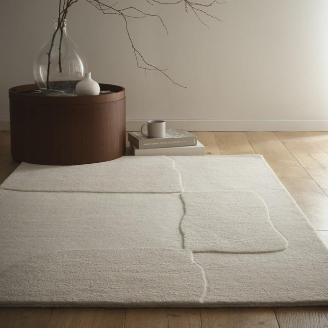 Sculptured Boulder Cream Rug-Origins-Rug Love - The Most Loved Rug Store