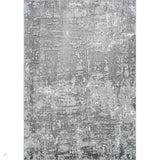 Serenity 205 SRN05 Modern Abstract Subtle Linear Painterly Grid Distressed Metallic Shimmer Soft Textured Hi-Lo Polyblend Short Pile Cool Grey/Steel Grey/Soft Silver/Charcoal/Ivory Rug