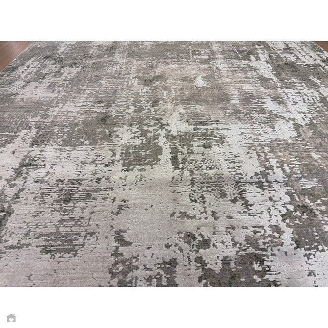 Seville 03 Olite Modern Abstract Distressed Hi-Low Textured Soft-Touch Space-Dyed Polyester Low Profile Short Pile Beige/Grey/Cream Rug-Asiatic Carpets-Rug Love - The Most Loved Rug Store