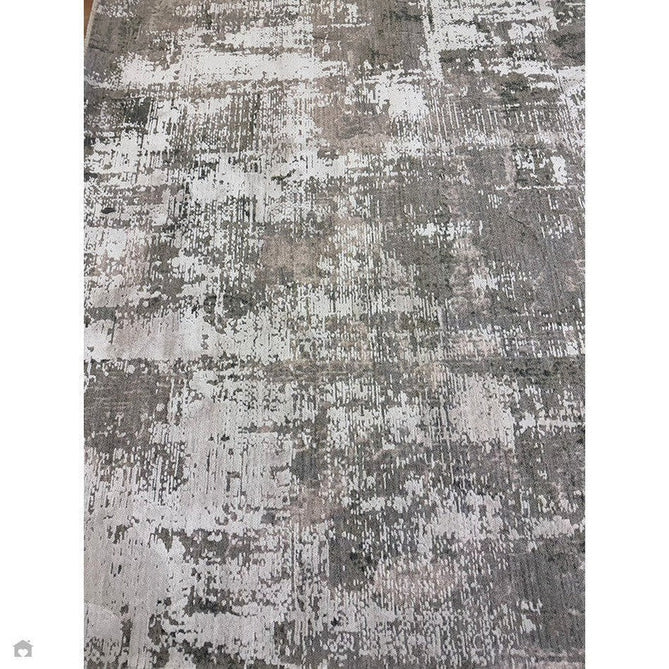 Seville 03 Olite Modern Abstract Distressed Hi-Low Textured Soft-Touch Space-Dyed Polyester Low Profile Short Pile Beige/Grey/Cream Rug-Asiatic Carpets-Rug Love - The Most Loved Rug Store