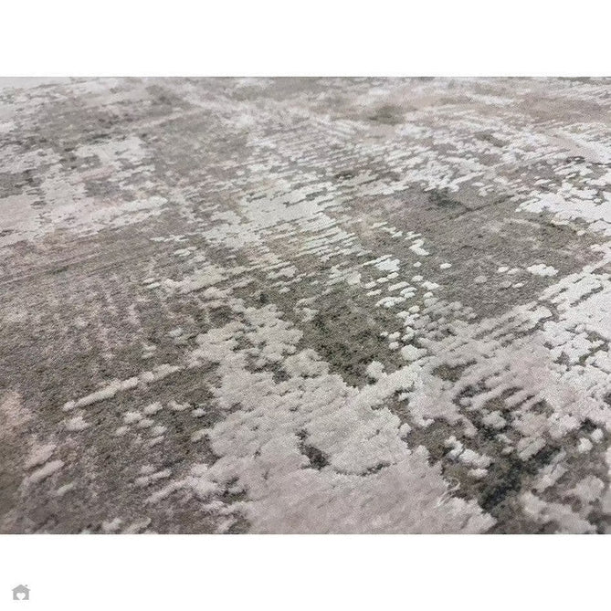 Seville 03 Olite Modern Abstract Distressed Hi-Low Textured Soft-Touch Space-Dyed Polyester Low Profile Short Pile Beige/Grey/Cream Rug-Asiatic Carpets-Rug Love - The Most Loved Rug Store