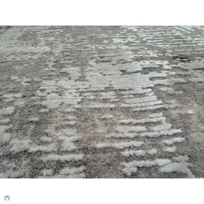 Seville 03 Olite Modern Abstract Distressed Hi-Low Textured Soft-Touch Space-Dyed Polyester Low Profile Short Pile Beige/Grey/Cream Rug-Asiatic Carpets-Rug Love - The Most Loved Rug Store