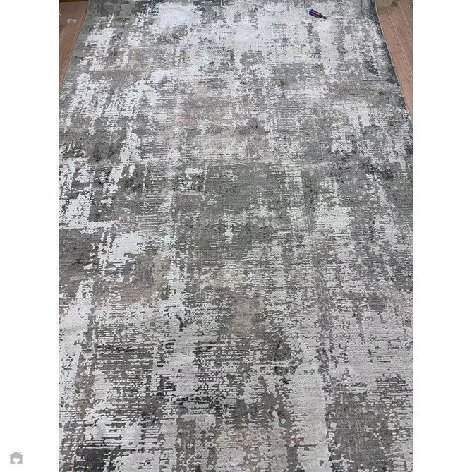 Seville 03 Olite Modern Abstract Distressed Hi-Low Textured Soft-Touch Space-Dyed Polyester Low Profile Short Pile Beige/Grey/Cream Rug-Asiatic Carpets-Rug Love - The Most Loved Rug Store