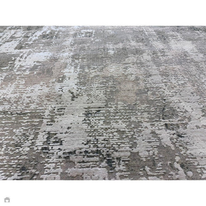 Seville 03 Olite Modern Abstract Distressed Hi-Low Textured Soft-Touch Space-Dyed Polyester Low Profile Short Pile Beige/Grey/Cream Rug-Asiatic Carpets-Rug Love - The Most Loved Rug Store