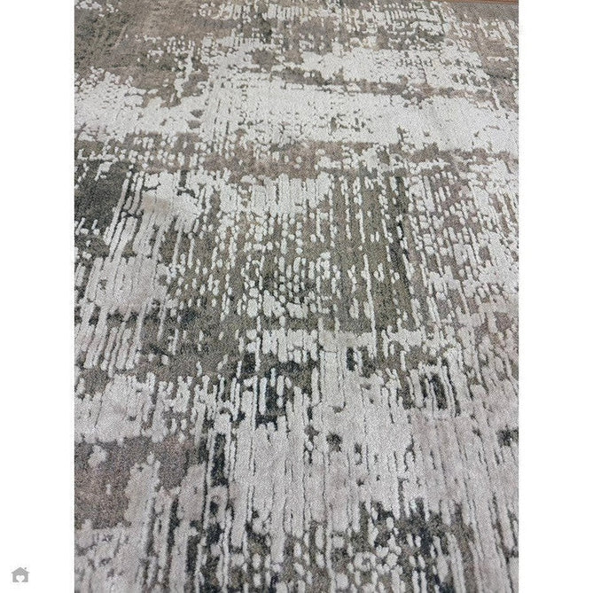 Seville 03 Olite Modern Abstract Distressed Hi-Low Textured Soft-Touch Space-Dyed Polyester Low Profile Short Pile Beige/Grey/Cream Rug-Asiatic Carpets-Rug Love - The Most Loved Rug Store