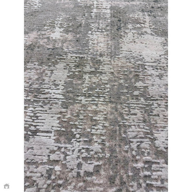 Seville 03 Olite Modern Abstract Distressed Hi-Low Textured Soft-Touch Space-Dyed Polyester Low Profile Short Pile Beige/Grey/Cream Rug-Asiatic Carpets-Rug Love - The Most Loved Rug Store