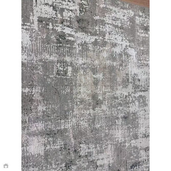 Seville 03 Olite Modern Abstract Distressed Hi-Low Textured Soft-Touch Space-Dyed Polyester Low Profile Short Pile Beige/Grey/Cream Rug-Asiatic Carpets-Rug Love - The Most Loved Rug Store