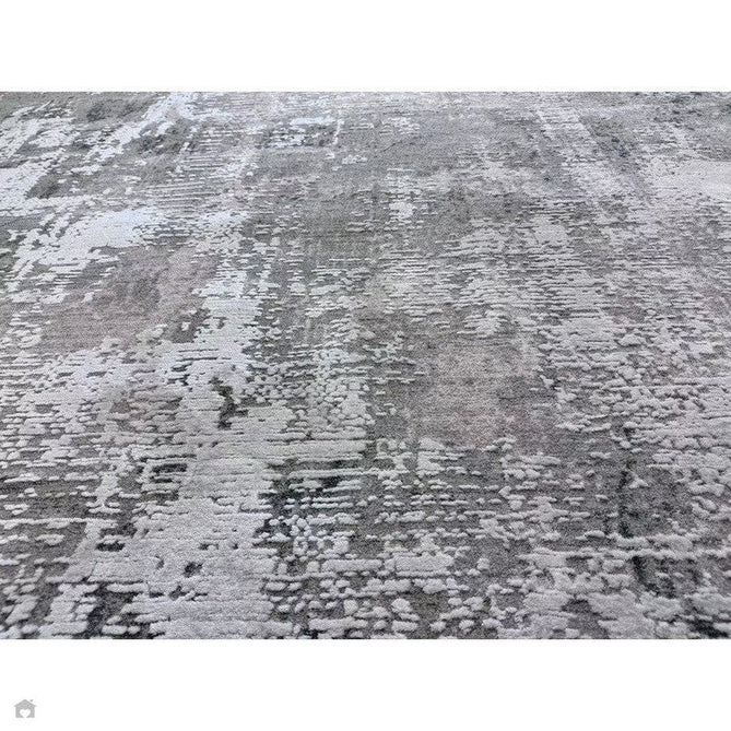 Seville 03 Olite Modern Abstract Distressed Hi-Low Textured Soft-Touch Space-Dyed Polyester Low Profile Short Pile Beige/Grey/Cream Rug-Asiatic Carpets-Rug Love - The Most Loved Rug Store