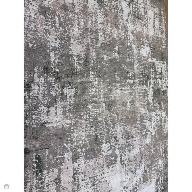 Seville 03 Olite Modern Abstract Distressed Hi-Low Textured Soft-Touch Space-Dyed Polyester Low Profile Short Pile Beige/Grey/Cream Rug-Asiatic Carpets-Rug Love - The Most Loved Rug Store