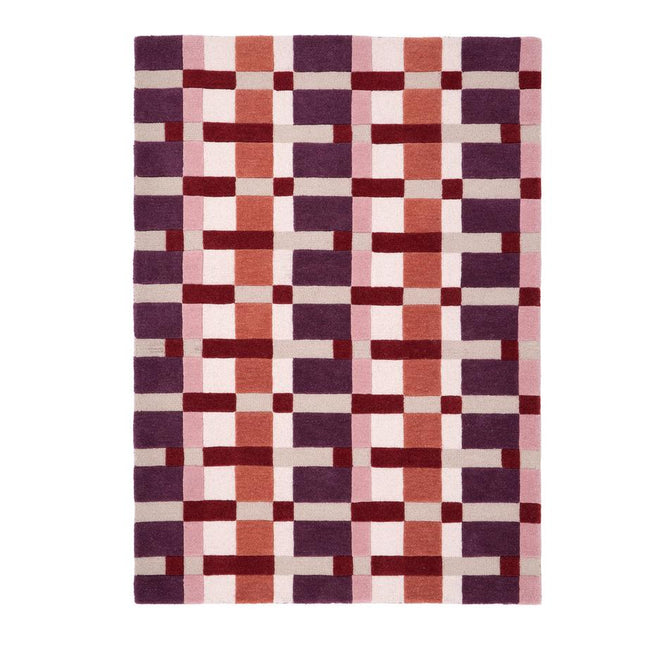 Sienna Weave Purple/Ivory/Rust/Red/Terracotta Multi Rug