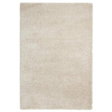 Sierra 9000 Plush Soft High-Density Stain-Resistant Plain Textured Polypropylene Shaggy Cream Rug