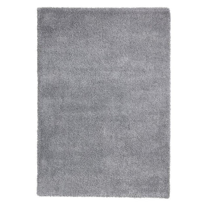 Sierra 9000 Plush Soft High-Density Stain-Resistant Plain Textured Polypropylene Shaggy Grey Rug-Think Rugs-Rug Love - The Most Loved Rug Store
