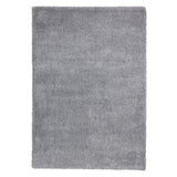 Sierra 9000 Plush Soft High-Density Stain-Resistant Plain Textured Polypropylene Shaggy Grey Rug