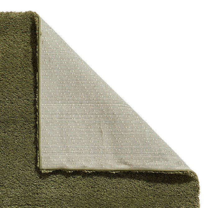 Sierra 9000 Plush Soft High-Density Stain-Resistant Plain Textured Polypropylene Shaggy Olive Rug-Think Rugs-Rug Love - The Most Loved Rug Store