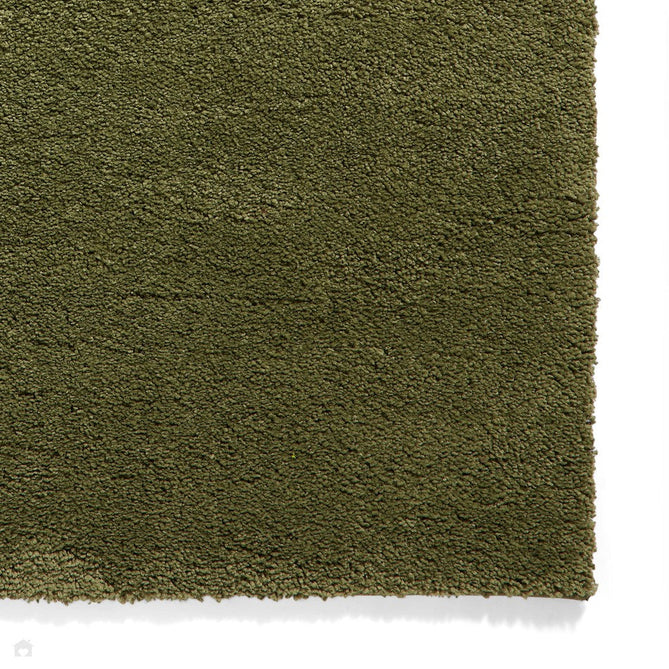 Sierra 9000 Plush Soft High-Density Stain-Resistant Plain Textured Polypropylene Shaggy Olive Rug-Think Rugs-Rug Love - The Most Loved Rug Store