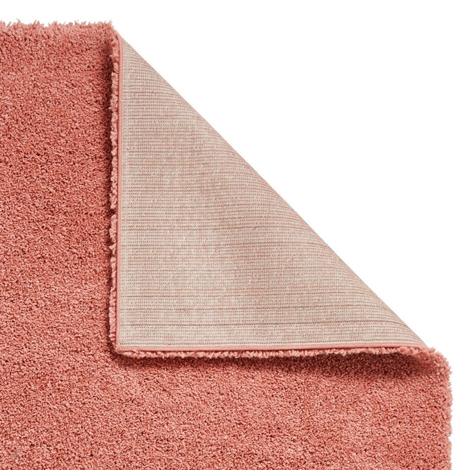 Sierra 9000 Plush Soft High-Density Stain-Resistant Plain Textured Polypropylene Shaggy Peach Rug-Think Rugs-Rug Love - The Most Loved Rug Store