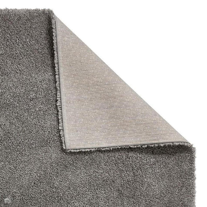 Sierra 9000 Plush Soft High-Density Stain-Resistant Plain Textured Polypropylene Shaggy Pebble Grey Rug-Think Rugs-Rug Love - The Most Loved Rug Store