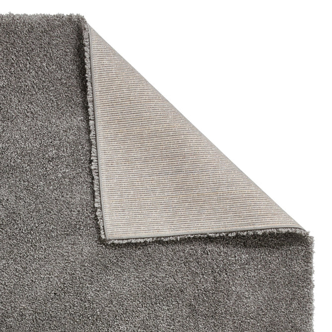 Sierra 9000 Plush Soft High-Density Stain-Resistant Plain Textured Polypropylene Shaggy Pebble Grey Rug-Think Rugs-Rug Love - The Most Loved Rug Store