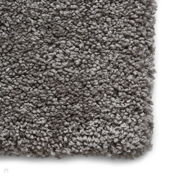 Sierra 9000 Plush Soft High-Density Stain-Resistant Plain Textured Polypropylene Shaggy Pebble Grey Rug-Think Rugs-Rug Love - The Most Loved Rug Store