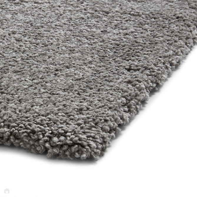 Sierra 9000 Plush Soft High-Density Stain-Resistant Plain Textured Polypropylene Shaggy Pebble Grey Rug-Think Rugs-Rug Love - The Most Loved Rug Store