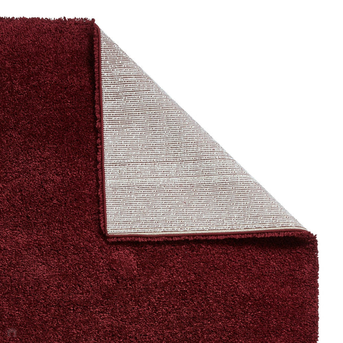Sierra 9000 Plush Soft High-Density Stain-Resistant Plain Textured Polypropylene Shaggy Ruby Rug-Think Rugs-Rug Love - The Most Loved Rug Store