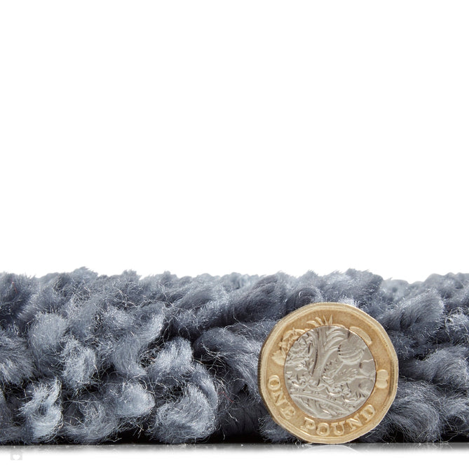 Sierra 9000 Plush Soft High-Density Stain-Resistant Plain Textured Polypropylene Shaggy Slate Grey Rug-Think Rugs-Rug Love - The Most Loved Rug Store