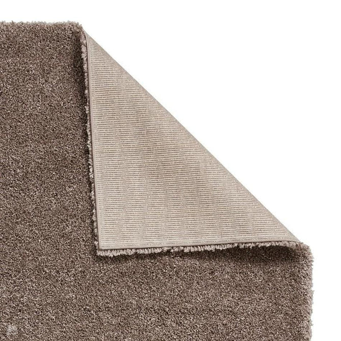Sierra 9000 Plush Soft High-Density Stain-Resistant Plain Textured Polypropylene Shaggy Warm Taupe Beige Rug-Think Rugs-Rug Love - The Most Loved Rug Store