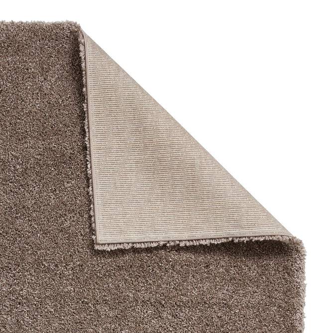 Sierra 9000 Plush Soft High-Density Stain-Resistant Plain Textured Polypropylene Shaggy Warm Taupe Beige Rug-Think Rugs-Rug Love - The Most Loved Rug Store