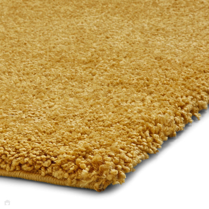 Sierra 9000 Plush Soft High-Density Stain-Resistant Plain Textured Polypropylene Shaggy Yellow Rug-Think Rugs-Rug Love - The Most Loved Rug Store