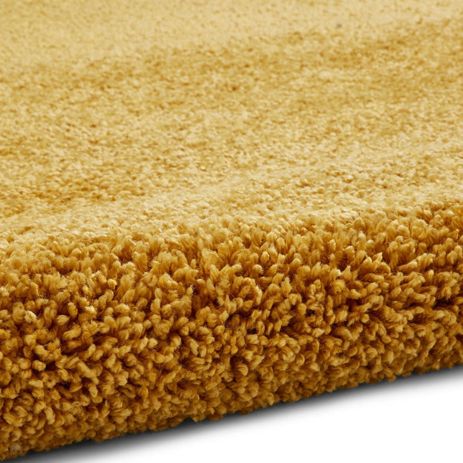 Sierra 9000 Plush Soft High-Density Stain-Resistant Plain Textured Polypropylene Shaggy Yellow Rug-Think Rugs-Rug Love - The Most Loved Rug Store