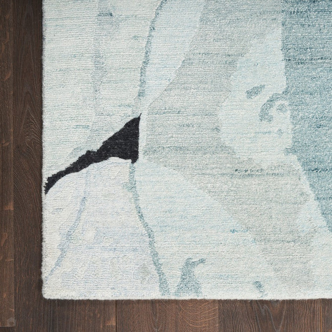 Silk Shadows SHA25 Blue/Pink Rug-Nourison-Rug Love - The Most Loved Rug Store