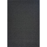 Simple Plain SIM00 Dark Grey Flatweave Rug