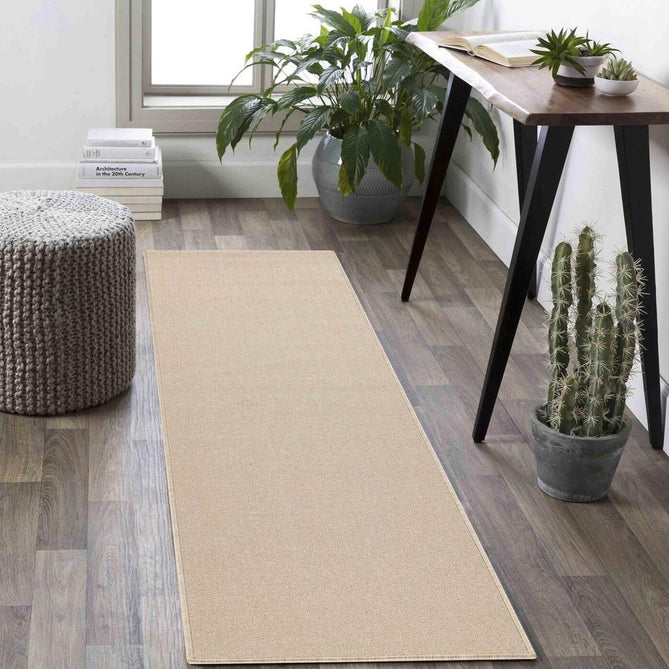 Simple Plain SIM00 Light Beige Flatweave Runner-Desire Rugs-Rug Love - The Most Loved Rug Store