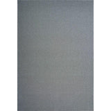 Simple Plain SIM00 Silver Flatweave Rug