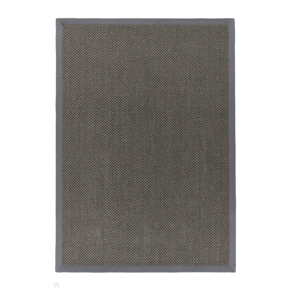 On Sale Sisal Border Plain Hand-Woven Textured Natural Fibre Flatweave ...