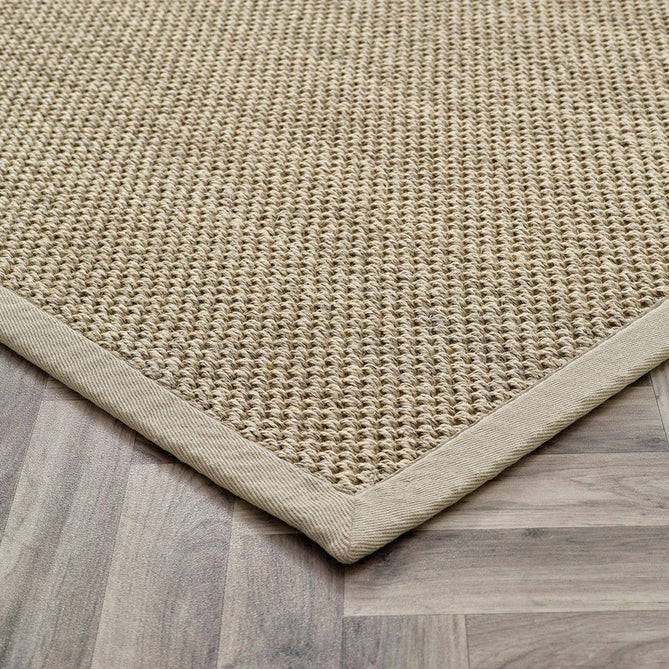 Sisal Border Plain Hand-Woven Textured Natural Fibre Flatweave Light Beige/Sand Border Runner-Origins-Rug Love - The Most Loved Rug Store