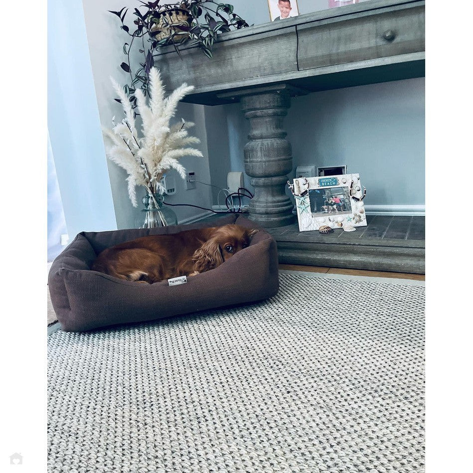 On Sale Sisal Border Plain Hand-Woven Textured Natural Fibre Flatweave ...