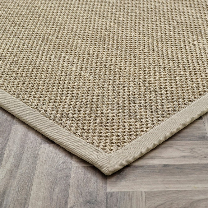 Sisal Border Plain Hand-Woven Textured Natural Fibre Flatweave Light Beige/Sand Border Rug-Origins-Rug Love - The Most Loved Rug Store
