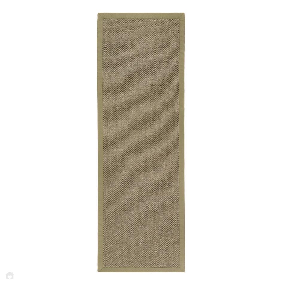 On Sale Sisal Border Plain Hand-Woven Textured Natural Fibre Flatweave ...