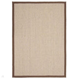 Sisal Boucle with Mocha Border Rug