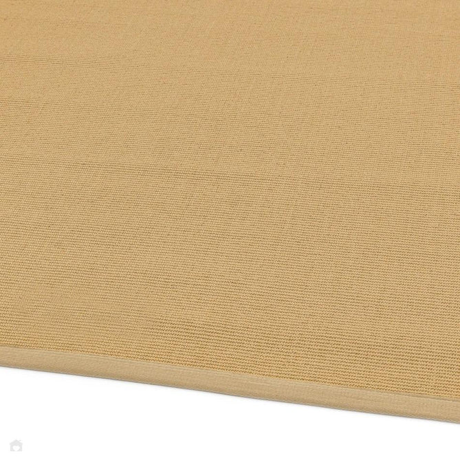 Sisal Modern Plain Cotton Border Natural-Fibre Ribbed Textured Flatweave Natural/Linen Rug-Asiatic Carpets-Rug Love - The Most Loved Rug Store