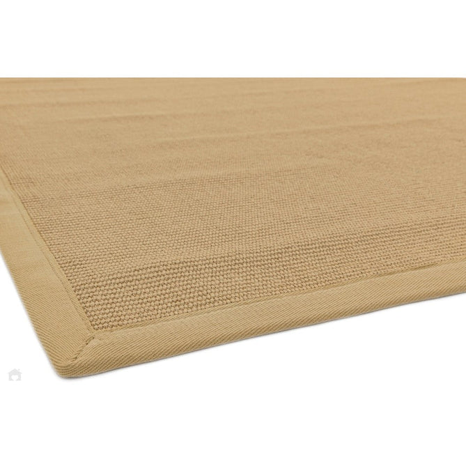Sisal Modern Plain Cotton Border Natural-Fibre Ribbed Textured Flatweave Natural/Linen Rug-Asiatic Carpets-Rug Love - The Most Loved Rug Store