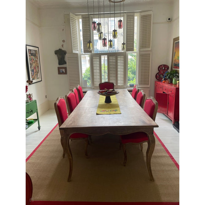 Sisal Modern Plain Cotton Border Natural-Fibre Ribbed Textured Flatweave Natural/Red Rug-Asiatic Carpets-Rug Love - The Most Loved Rug Store