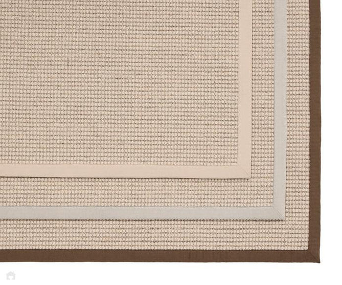 Sisal Boucle with Soft Grey Border Rug