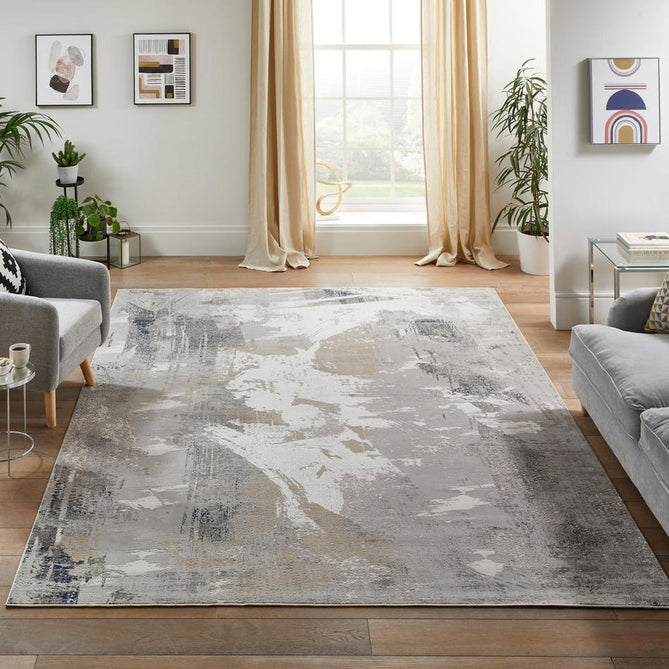 Skyline SK103 Ivory/Navy Rug-Concept Looms-Rug Love - The Most Loved Rug Store