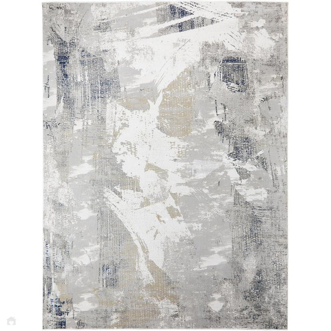Skyline SK103 Ivory/Navy Rug-Concept Looms-Rug Love - The Most Loved Rug Store