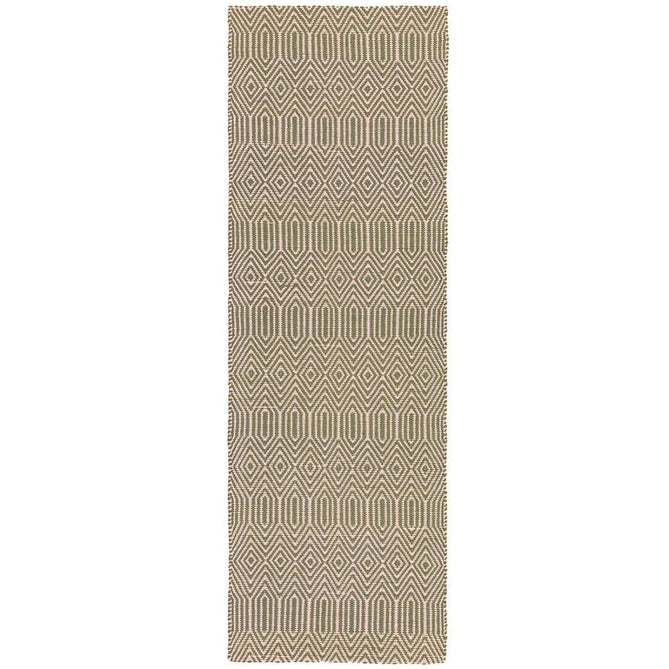 Sloan Modern Duo-Tone Geometric Diamond Hand-Woven Soft-Touch Durable Textured Wool & Cotton Blend Flatweave Taupe/Cream Rug-Asiatic Carpets-Rug Love - The Most Loved Rug Store
