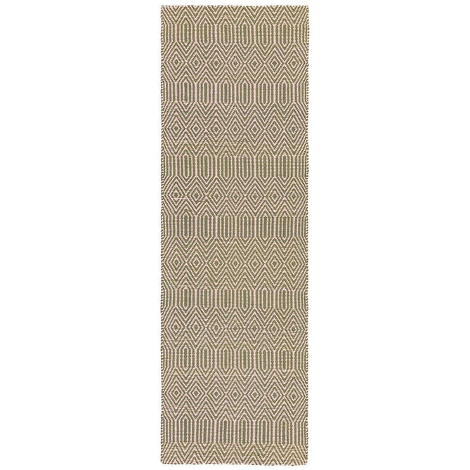 Sloan Modern Duo-Tone Geometric Diamond Hand-Woven Soft-Touch Durable Textured Wool & Cotton Blend Flatweave Taupe/Cream Rug-Asiatic Carpets-Rug Love - The Most Loved Rug Store