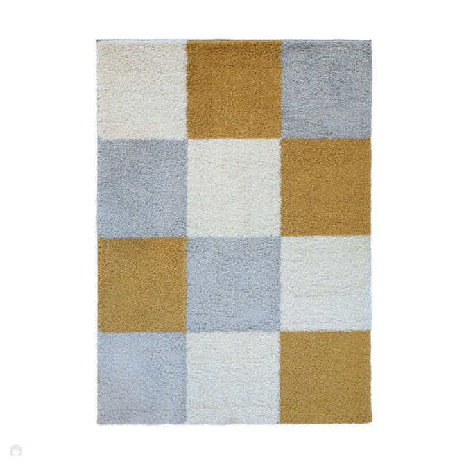 Snug Blocks Ochre Rug-Melrose-Rug Love - The Most Loved Rug Store