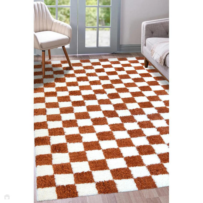 Snug Checks Terra Rug-Melrose-Rug Love - The Most Loved Rug Store